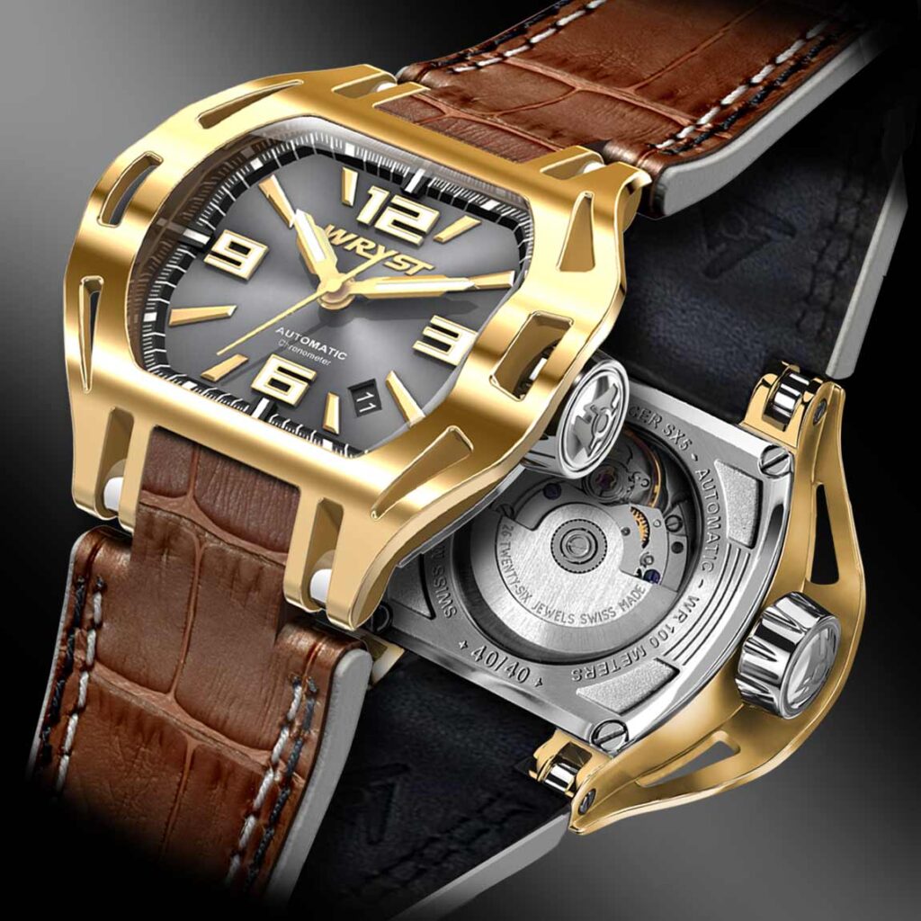 Gold Watch for Men Wryst SX6
