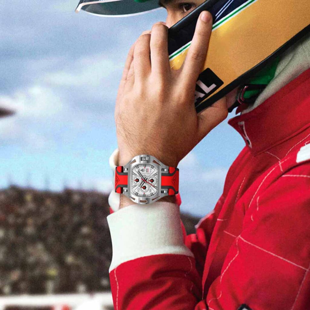 Racing Red Watch for Men MS620